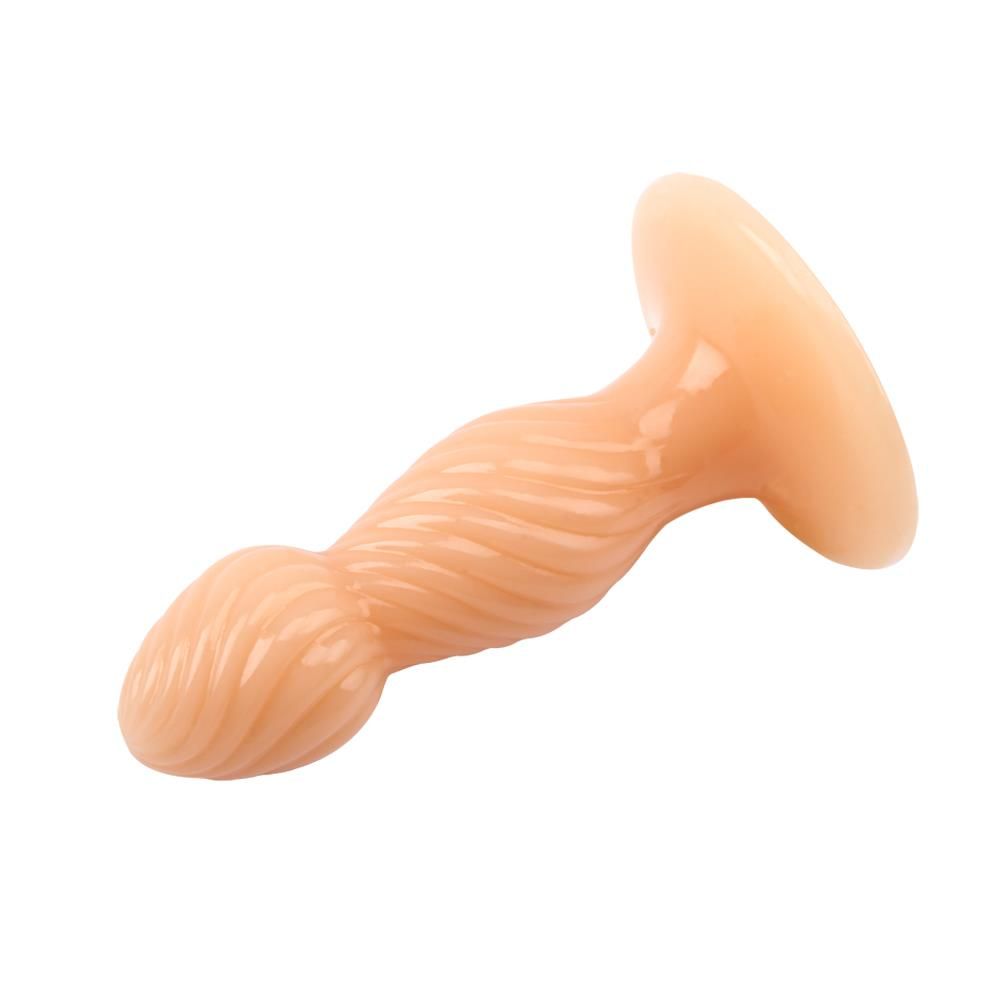 Korek analny Prof. Jason C Large Wave Probe, 14,5 cm (cielisty)