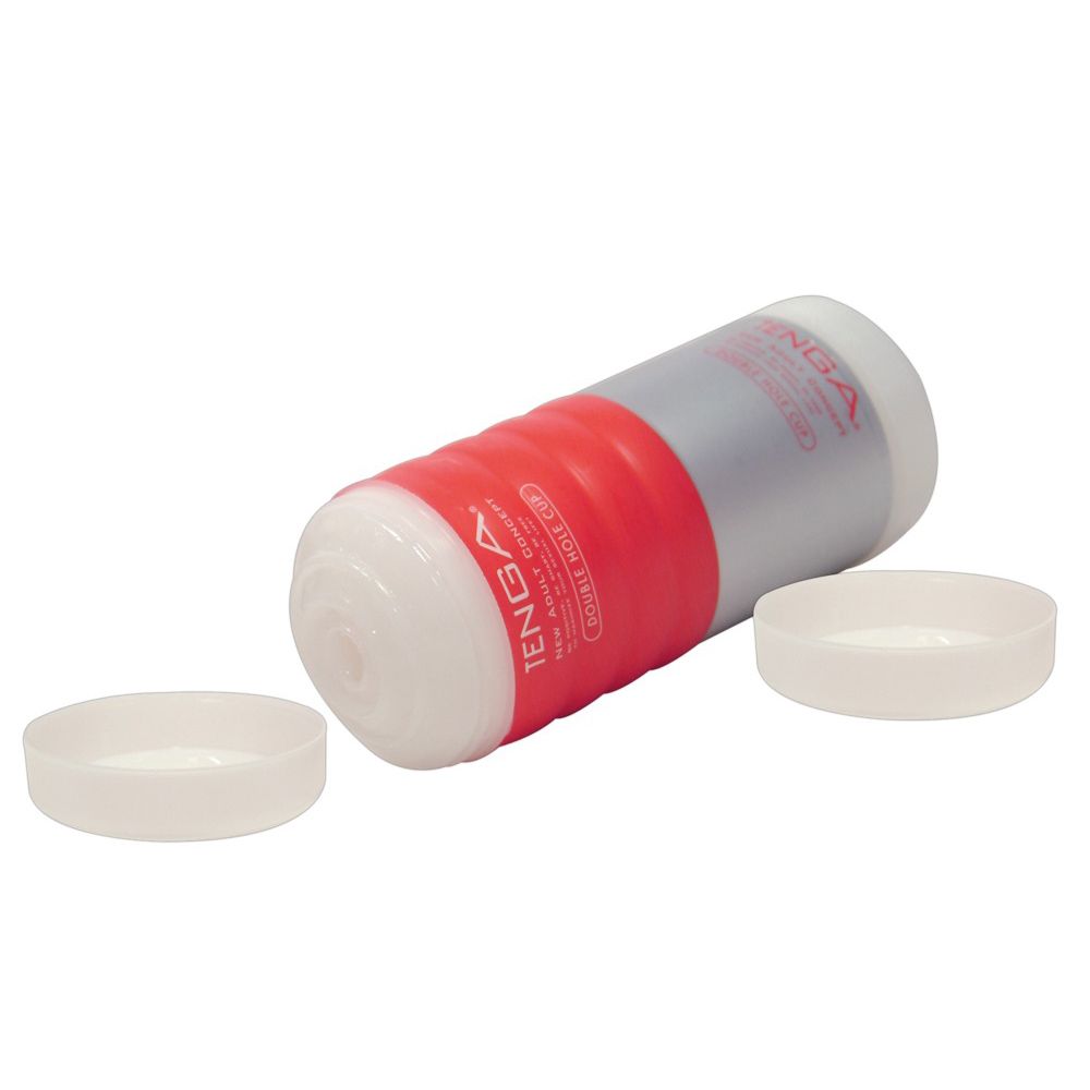 Мастурбатор двусторонний Tenga Dual Feel Cup (белый)
