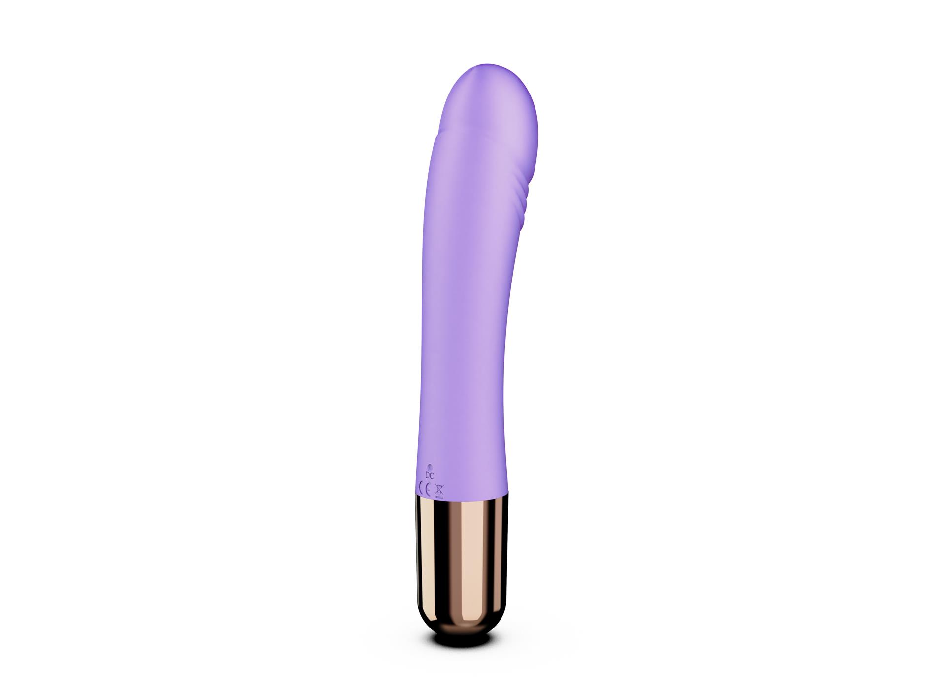 Вибратор Fantasy Machaon Thrusting Vibrator, 18,5 см (фиолетовый)