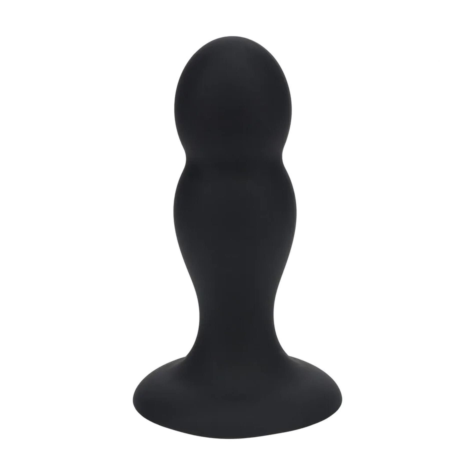 Korek analny Levelz Double Rattle Liquid, 10.8 cm (czarny)