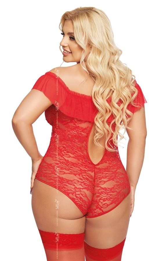 Боди SoftLine Kamila, XL (красный)