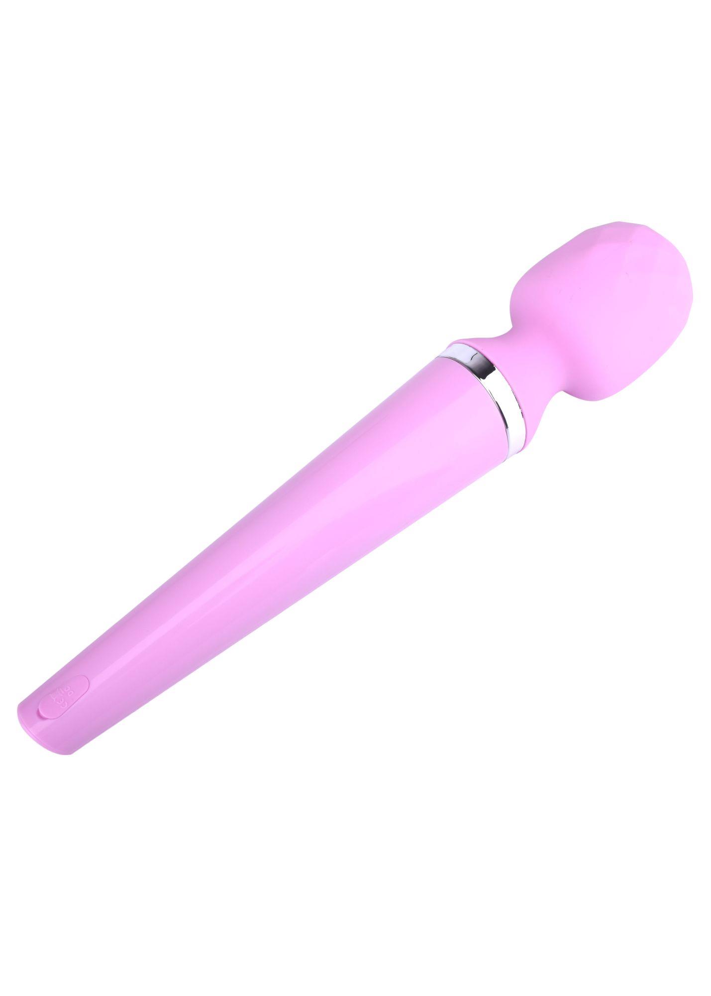 Вибромассажер B - Series Magic Massager Genius, 31.5 см (розовый)