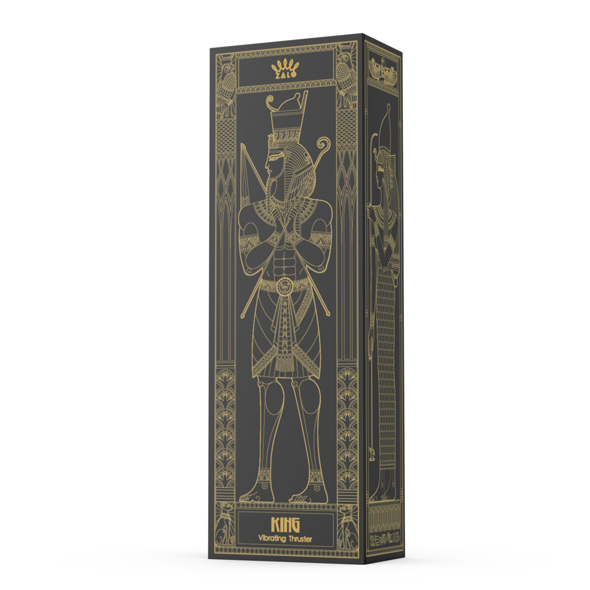 Вибратор Zalo King Vibrating Thruster, 30,2 см (фиолетовый)