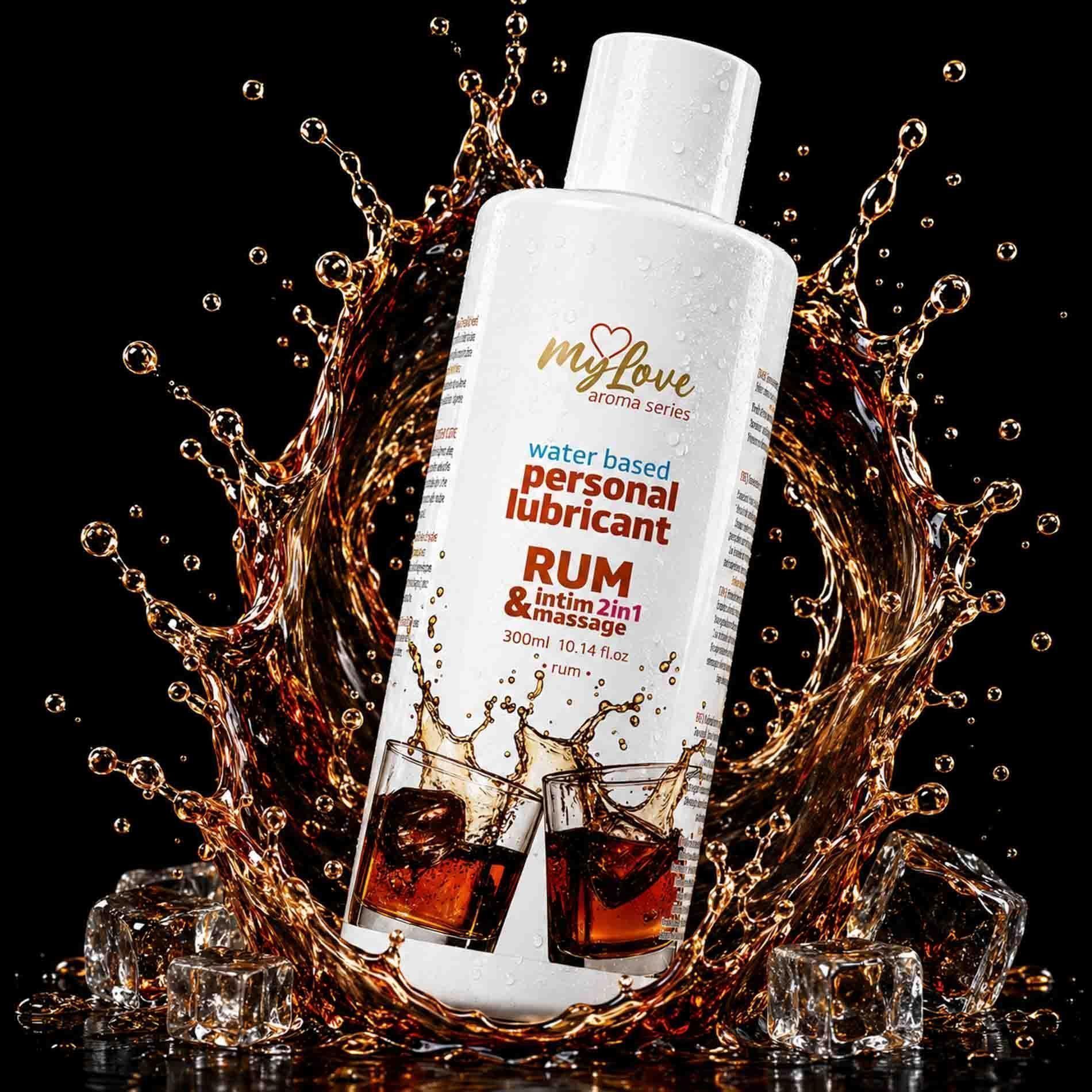 Лубрикант MyLove Aroma Series Intim&Massage 2in1 Rum, 300 мл