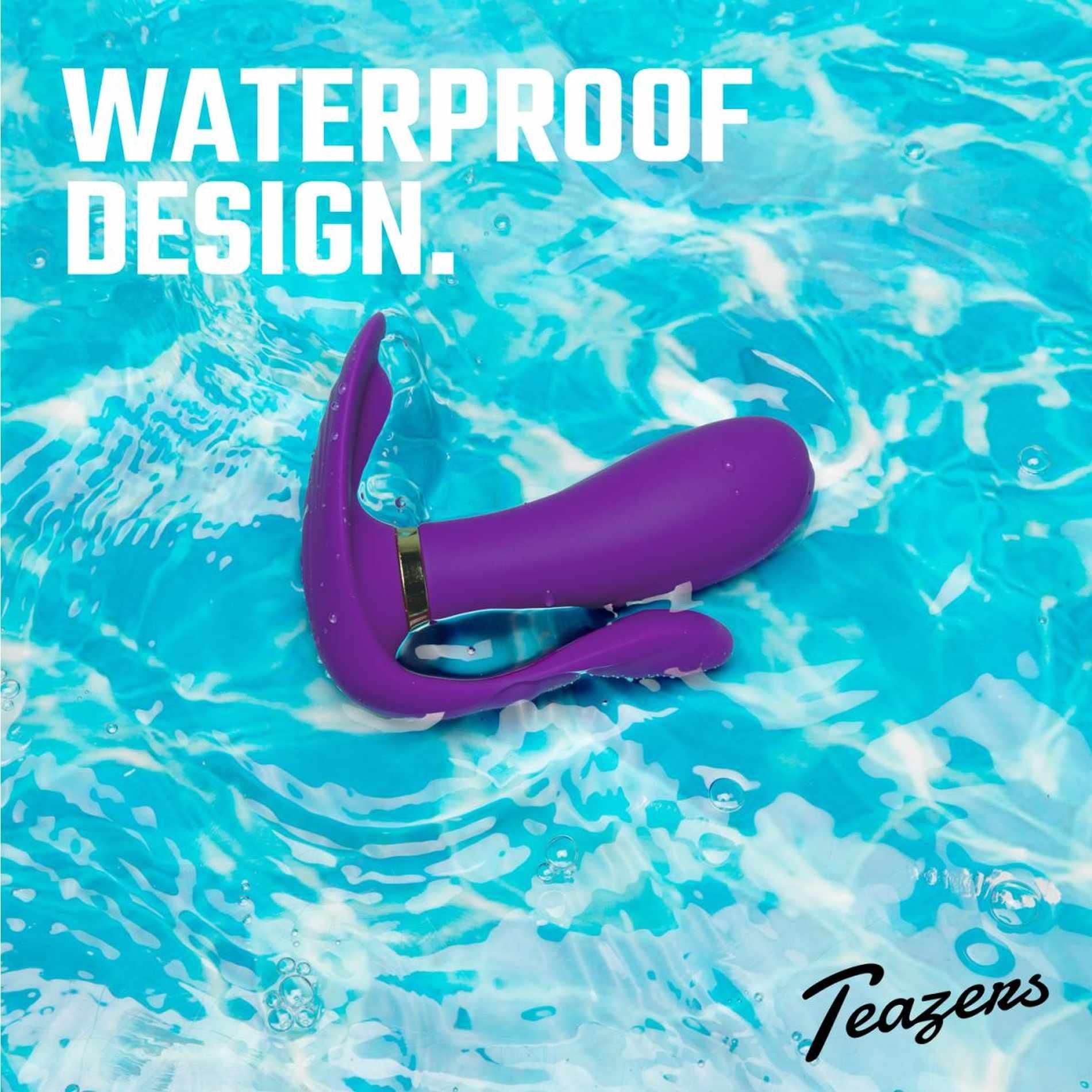 Вибратор Teazers Purple Pleaser, 11 см (фиолетовый)