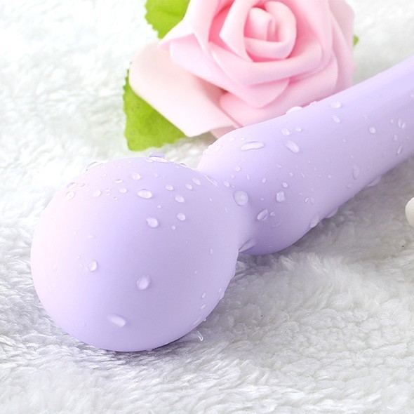 Вибромассажер Zalo Confidence Pre-Heating Wand Massager, 22,5 см (фиолетовый)