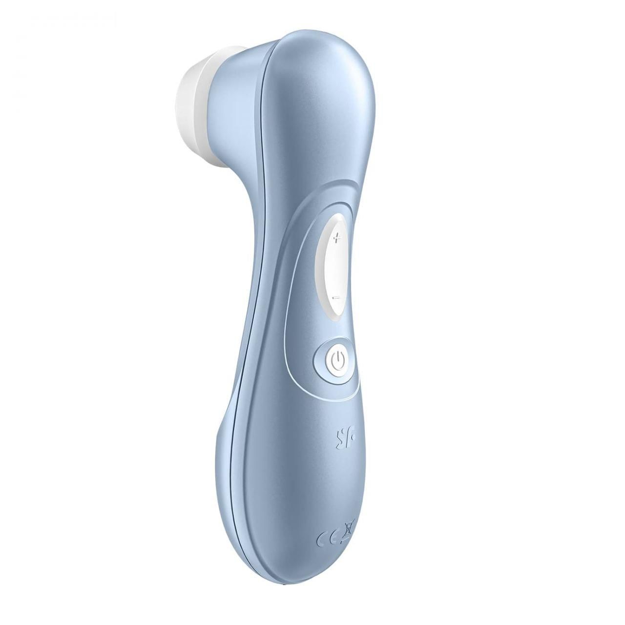 Вакуумный стимулятор клитора Satisfyer Pro 2, 16 см (голубой)