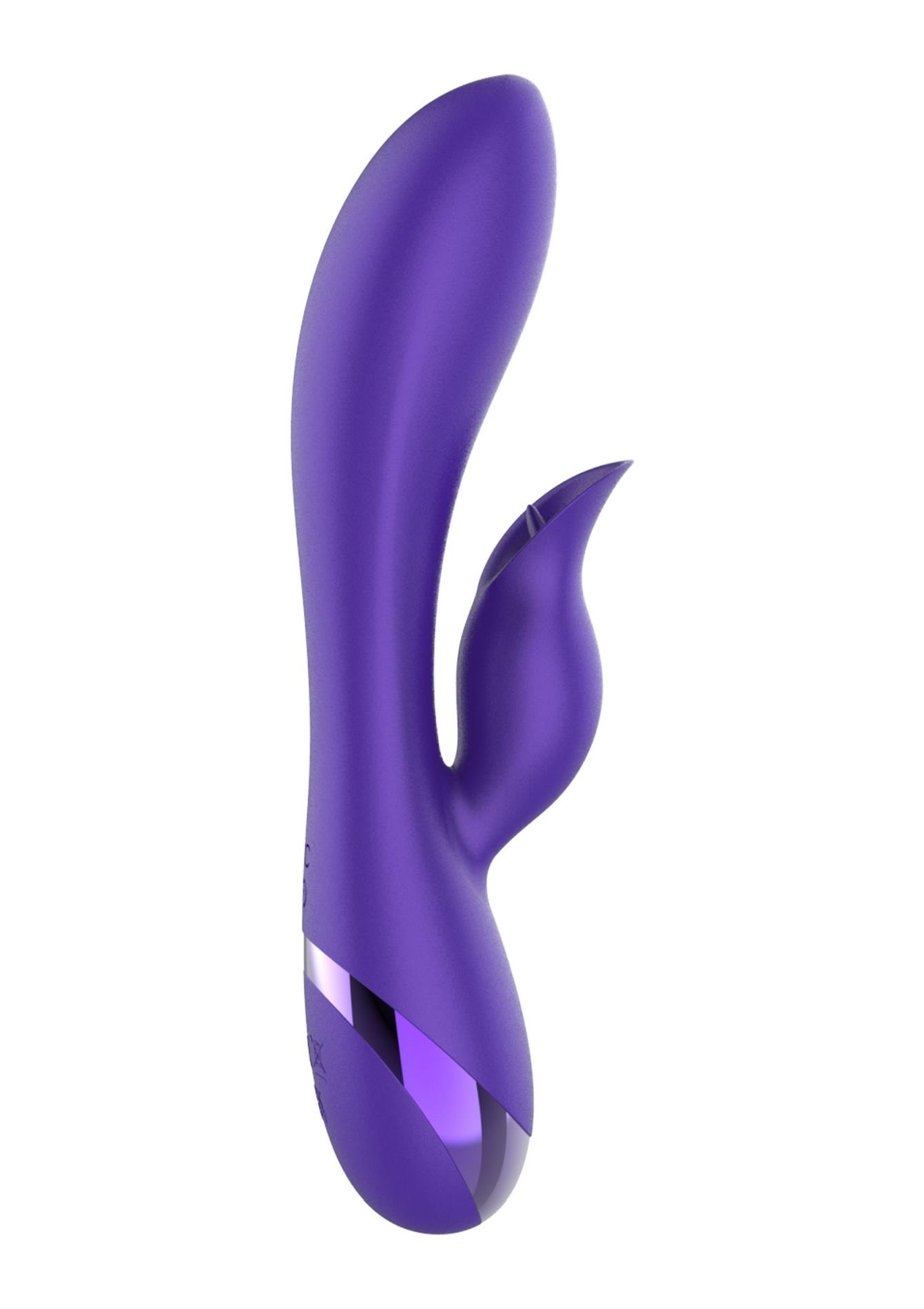 Вибратор-кролик Xocoon Unchained Love G-Spot, 19 см (фиолетовый)