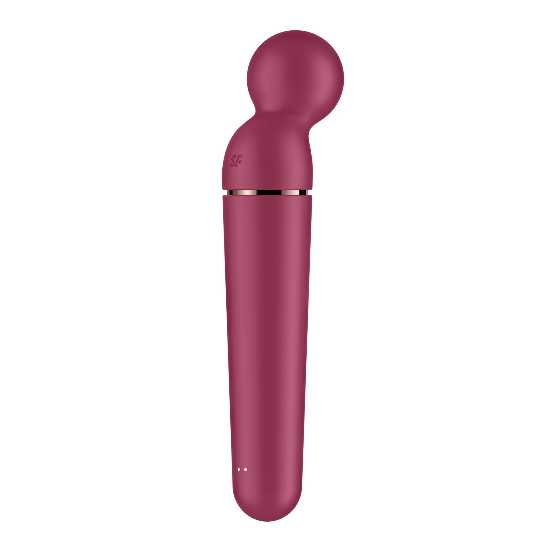 Вибромассажер Satisfyer Planet Wand-er, 30.4 см (бордовый)
