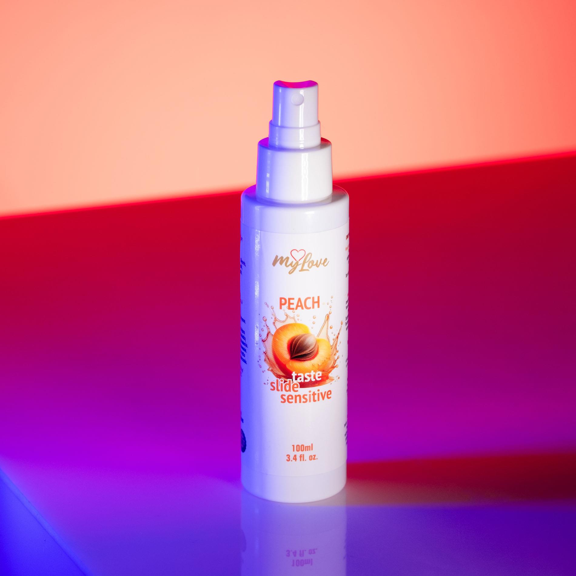 Лубрикант на водной основе MyLove Taste Slide Sensitive Peach, 100 мл