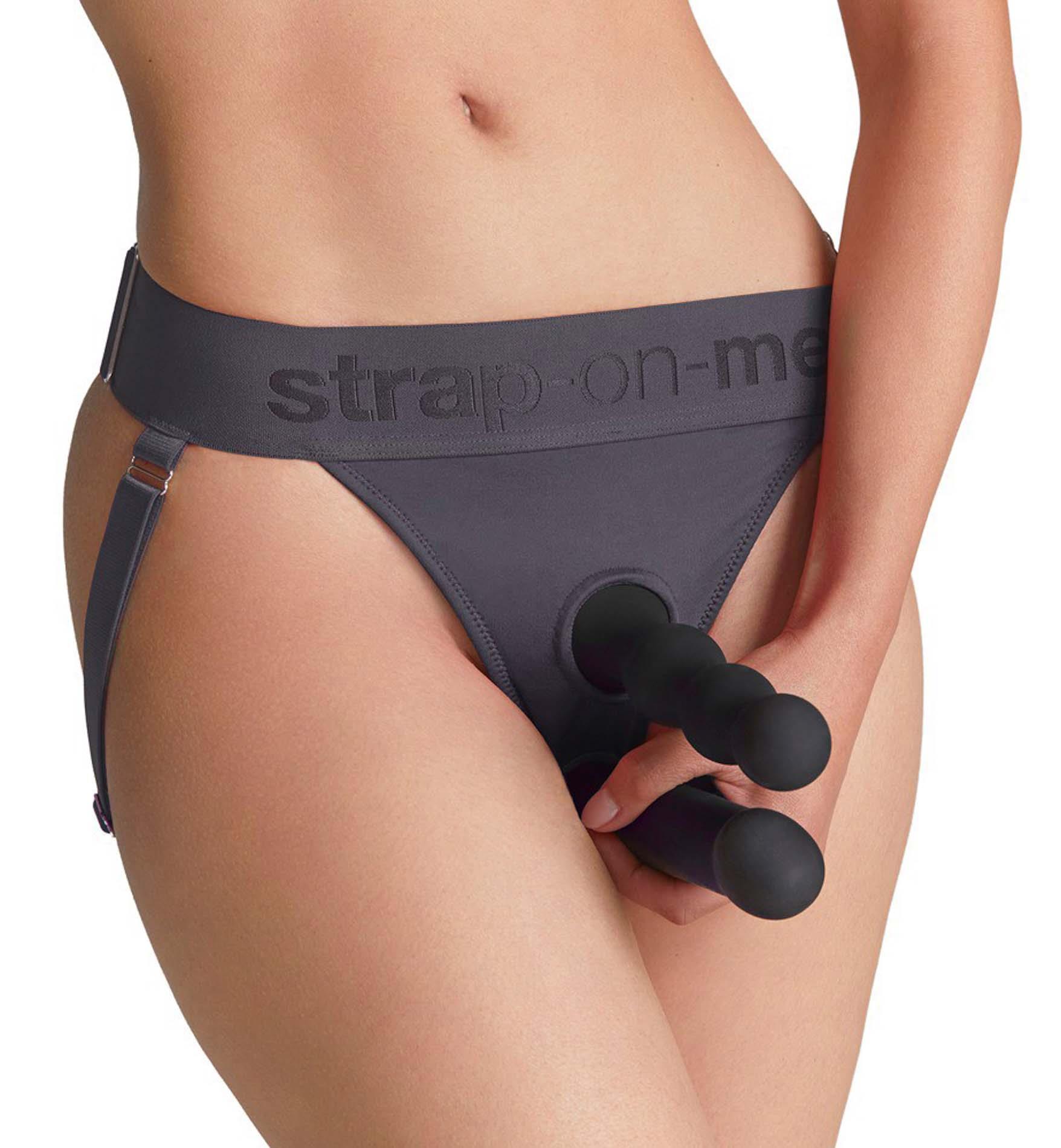 Strap-on-me Unique Lingerie Harness - Strapon, Szary, One size