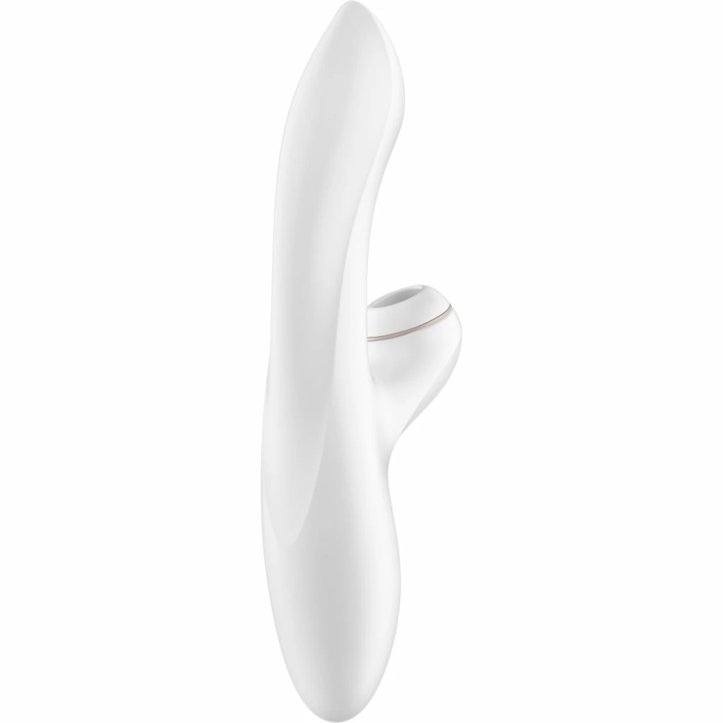 Wibrator z bezdotykowym masażerem łechtaczki Satisfyer Pro G-Spot (biały)