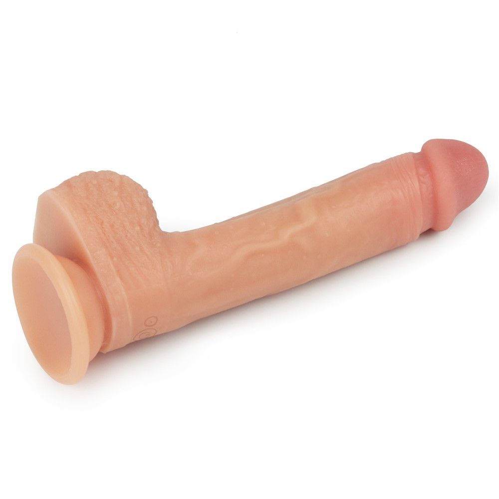 Вибратор Wibrator Nature Cock Rotating, 8.5", 21.5 см (телесный)