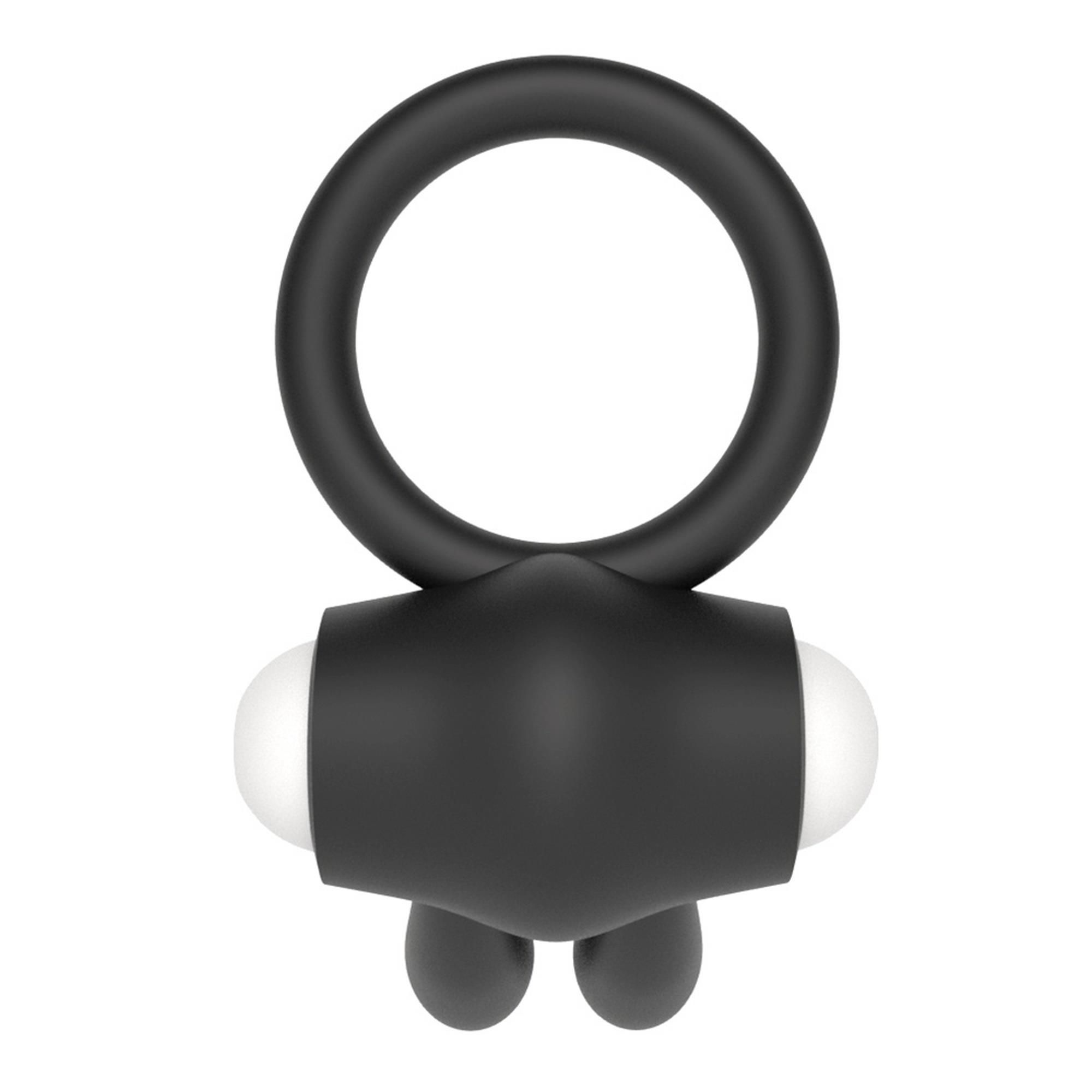 Виброкольцо LoveToy Power Clit, 7,5 см (черный)