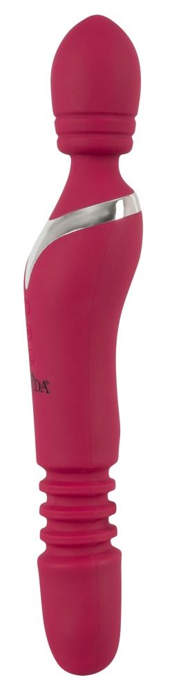 Вибратор Javida Warming & Thrusting Vibe, 27 см (розовый)