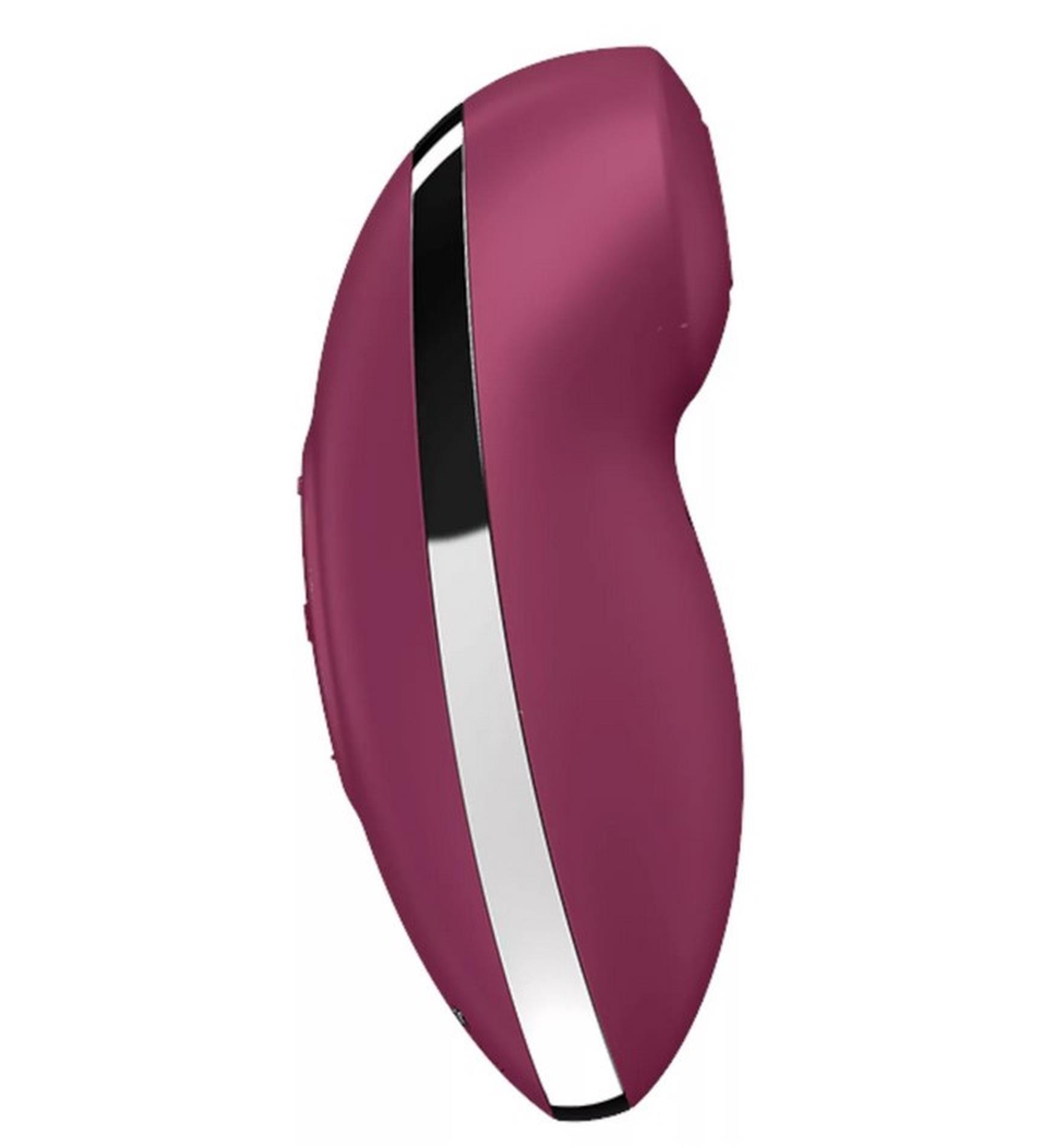 Вибратор для клитора Satisfyer Tap Climax 2 (бордовый)