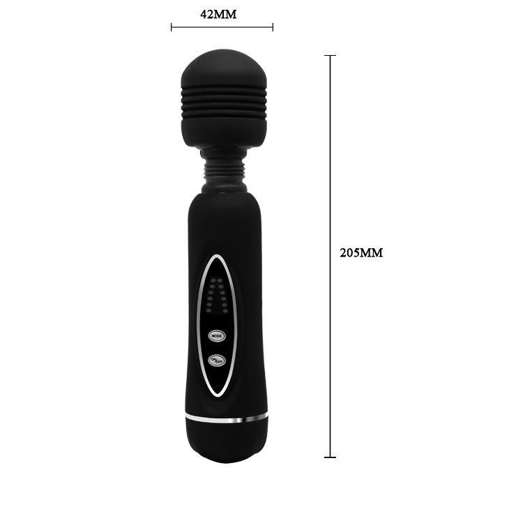 Вибромассажер LyBaile Power Wand, 20 см (черный)