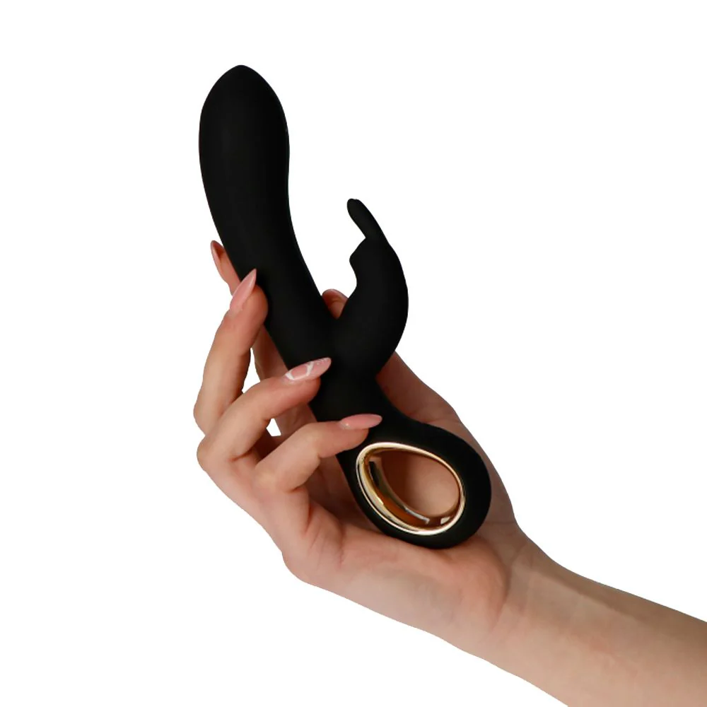 Вибратор-кролик Toyz4lovers Riscaldante Handy Grip Hot, 19 см (черный)
