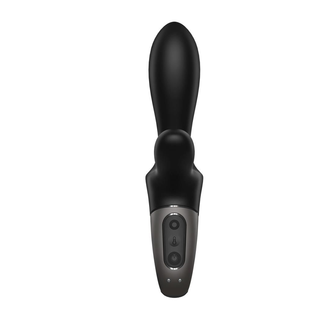 Вібратор Satisfyer Heat Climax + Connect App, 20,5 см (чорний)