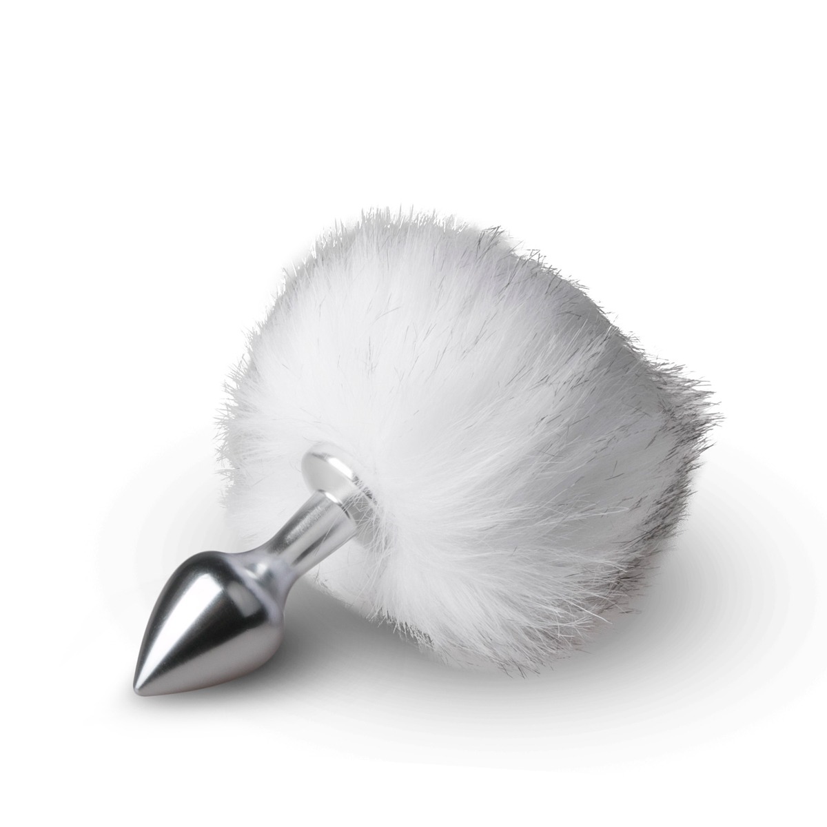 Анальна пробка EasyToys Bunny Tail Plug No. 1, 15 см (білий)