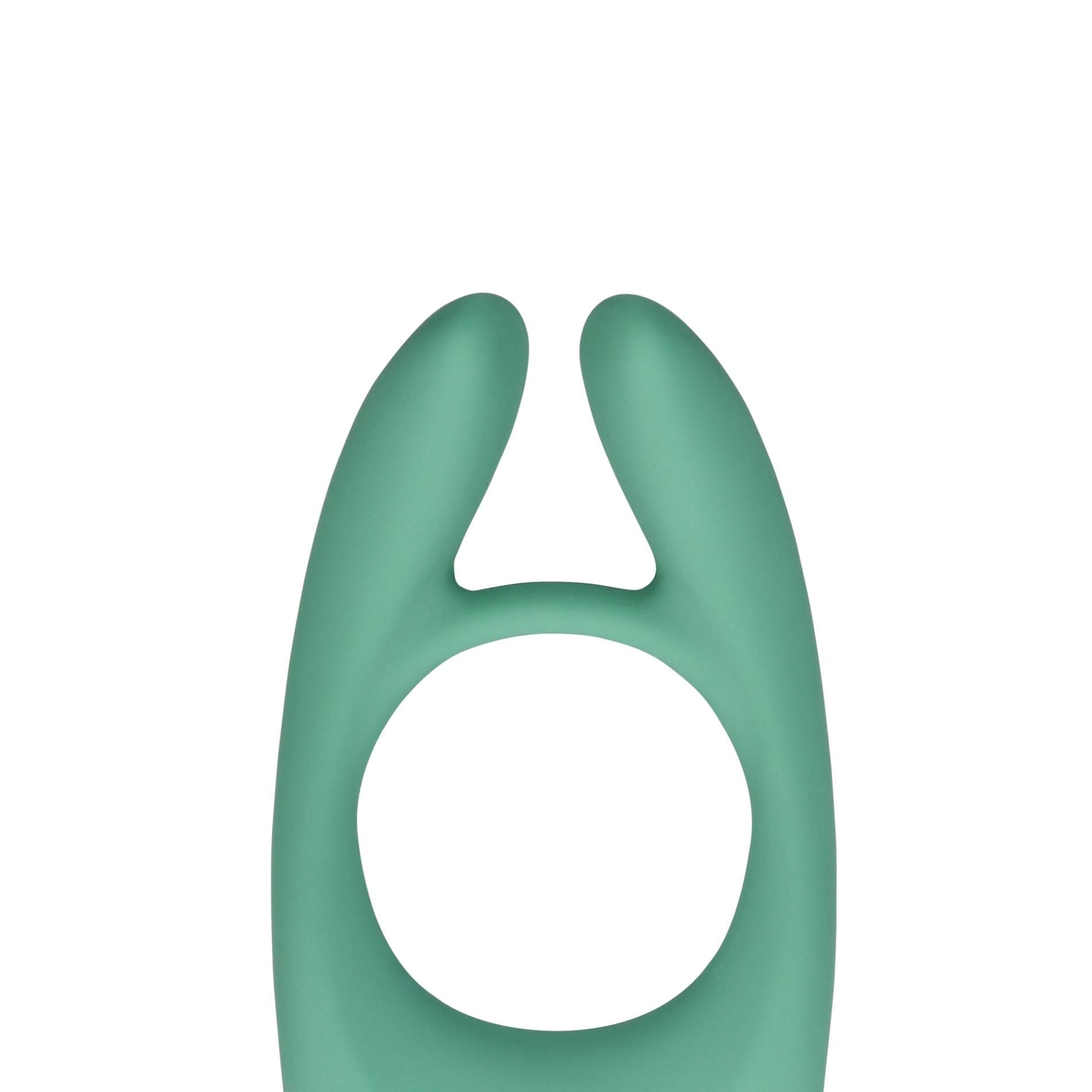 Эрекционное кольцо Loveline Pointed Cock Ring, 10.7 см (зеленый)