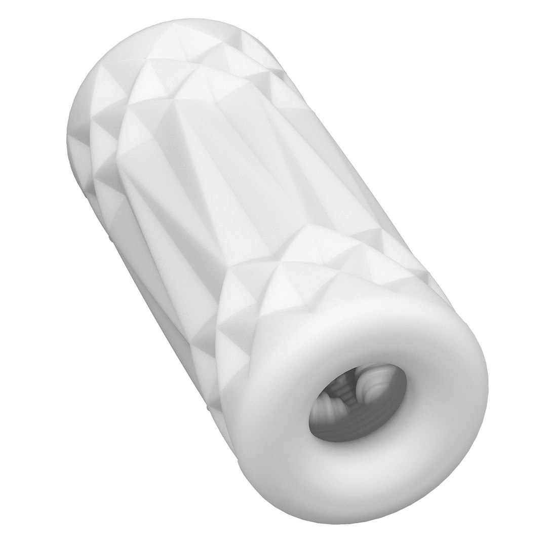 Мастурбатор Pretty Love Super Soft 3D Stimulating, 9 см (белый)