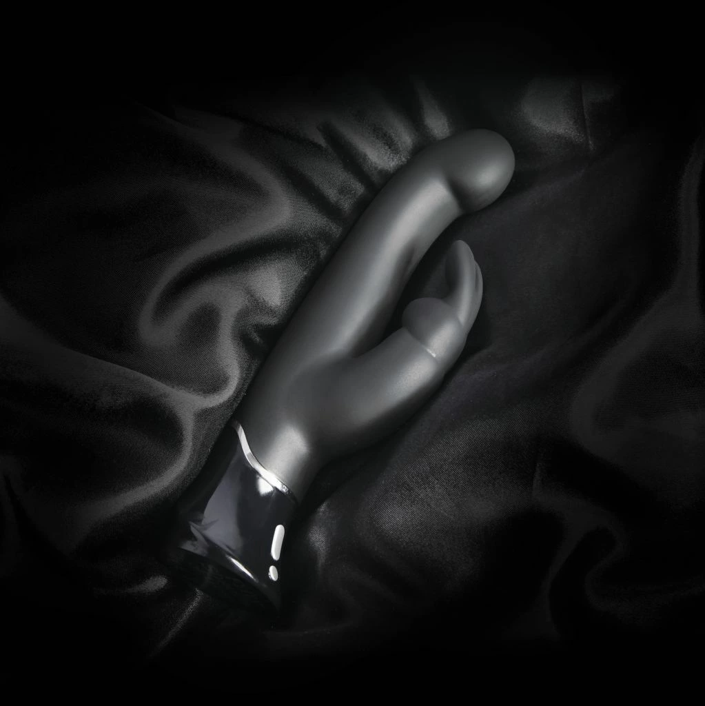 Вибратор-кролик Fifty Shades of Grey Greedy Girl, 24,1 см (черный)