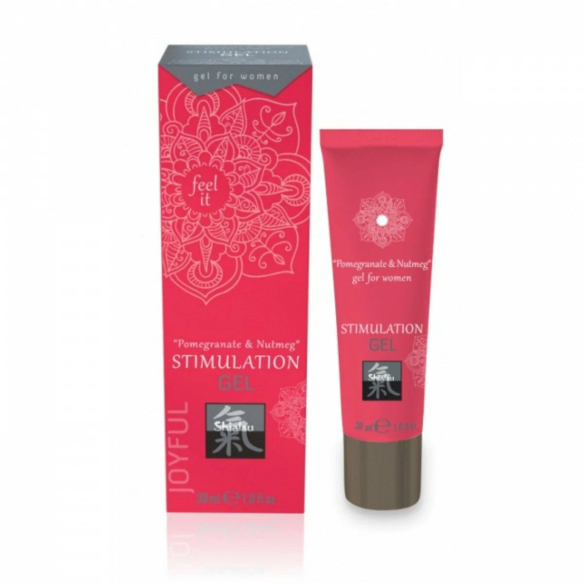 Возбуждающий гель Shiatsu Stimulation Gel Pomegranate & Nutmeg, 30 мл