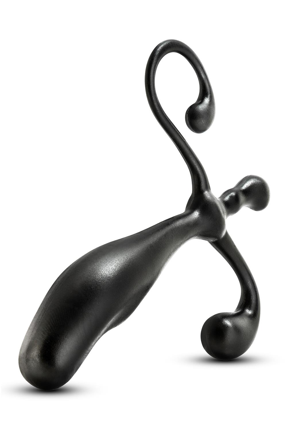 Стимулятор простаты Anal Adventures Prostate Stimulator, 12.7 см (черный)