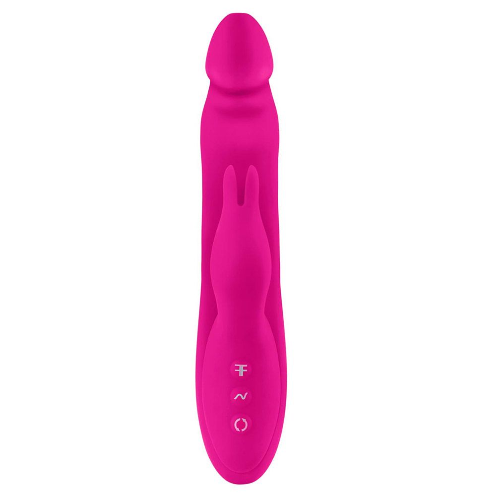 Вибратор-кролик Dream Toys Booster Rabbit, 21.6 см (розовый)