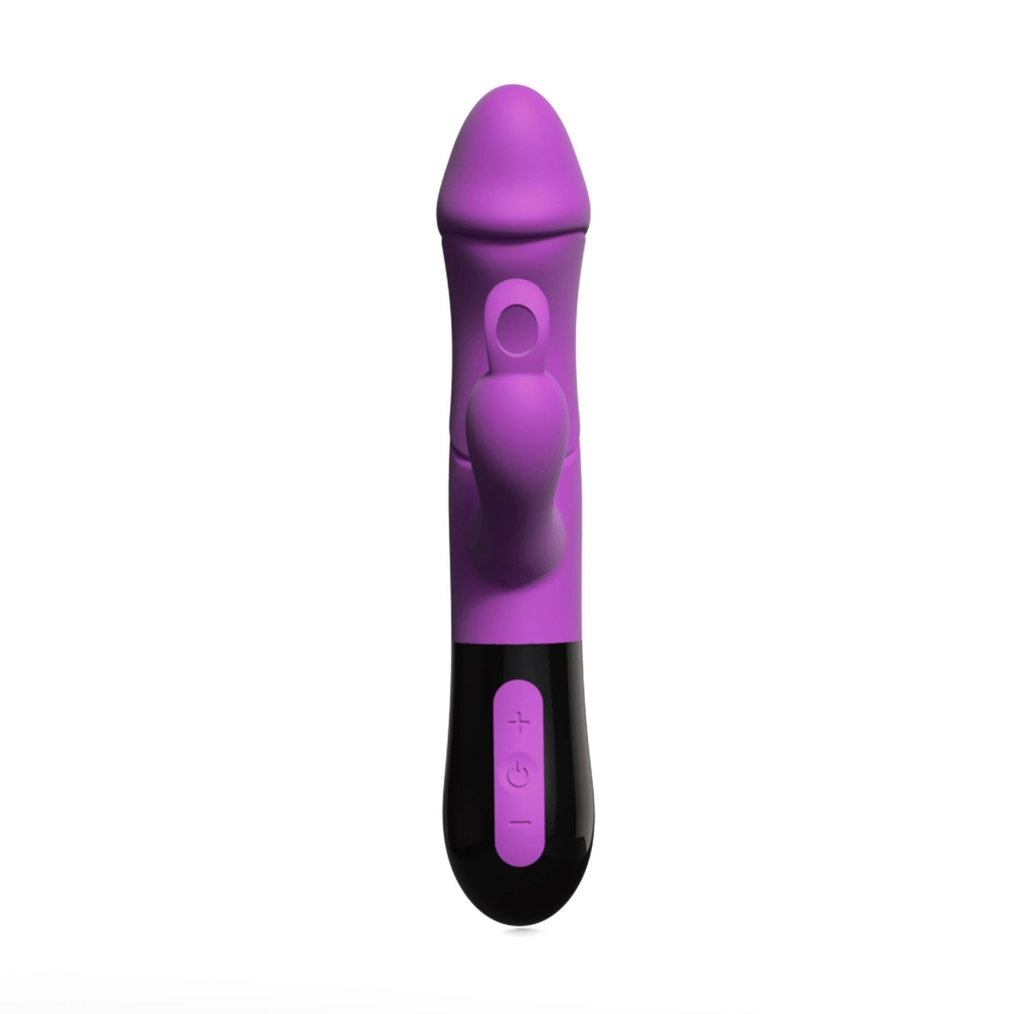 Вібратор-кролик Adrien Lastic Ares 2.0, 20,6 см (фіолетовий)