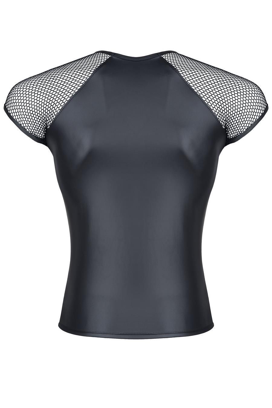 Мужская футболка Regnes Fetish Planet wetlook, XXL (черный)