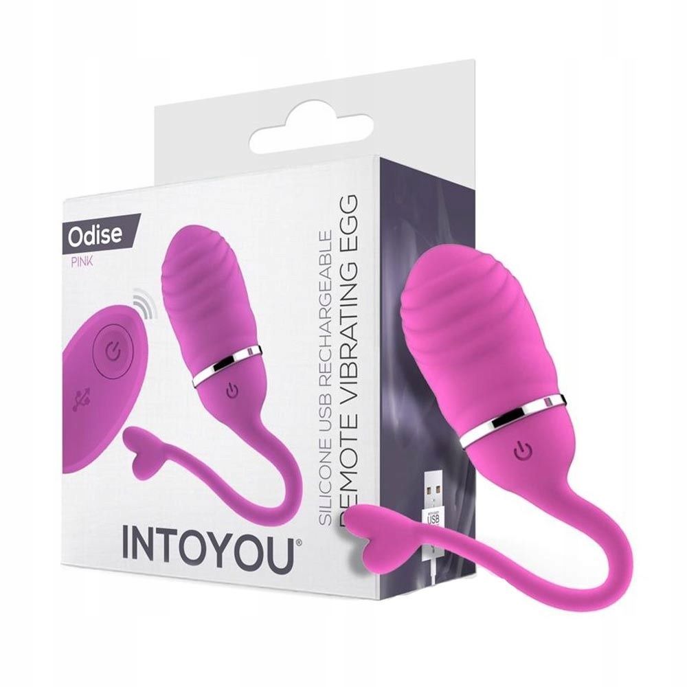 Виброяйцо Odise Pink, 17 см (розовый)