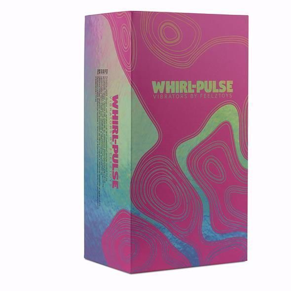 Вибратор-кролик FeelzToys Whirl-Pulse, 20 см (розовый)