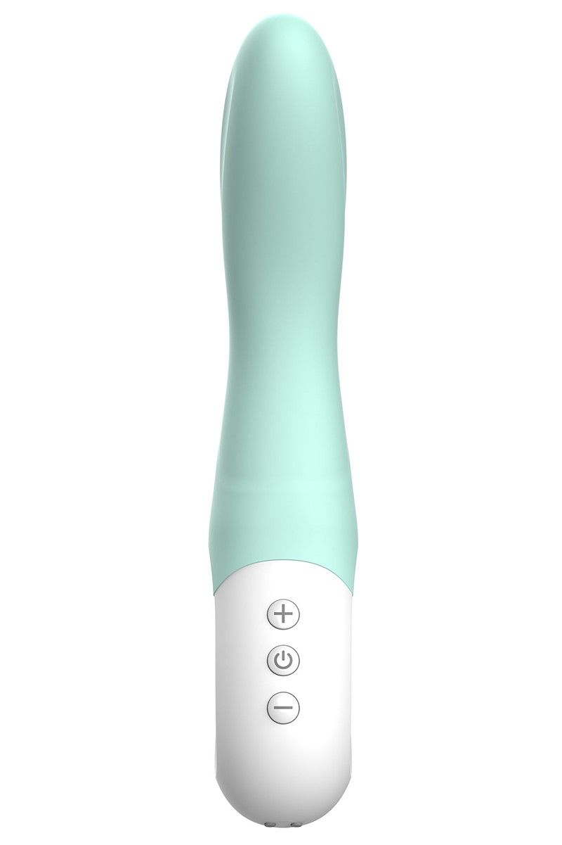 Вибратор Liebe Pleasure Toys Bend-It, 22 см (мятный)