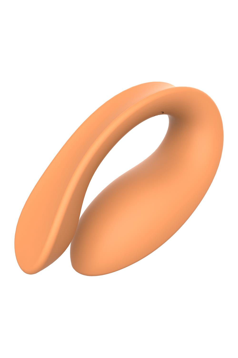 Вибратор Glam Couples Vibrator, 8.5 см (оранжевый)