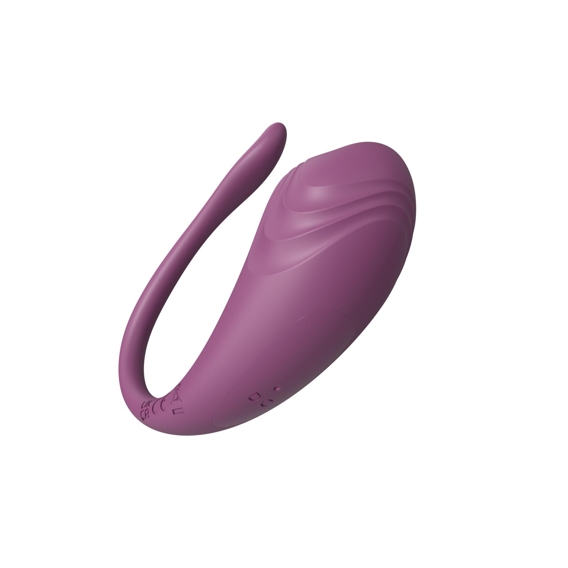 Виброяйцо B - Series Cute Little Tadpole Egg, 9.5 см (фиолетовый)