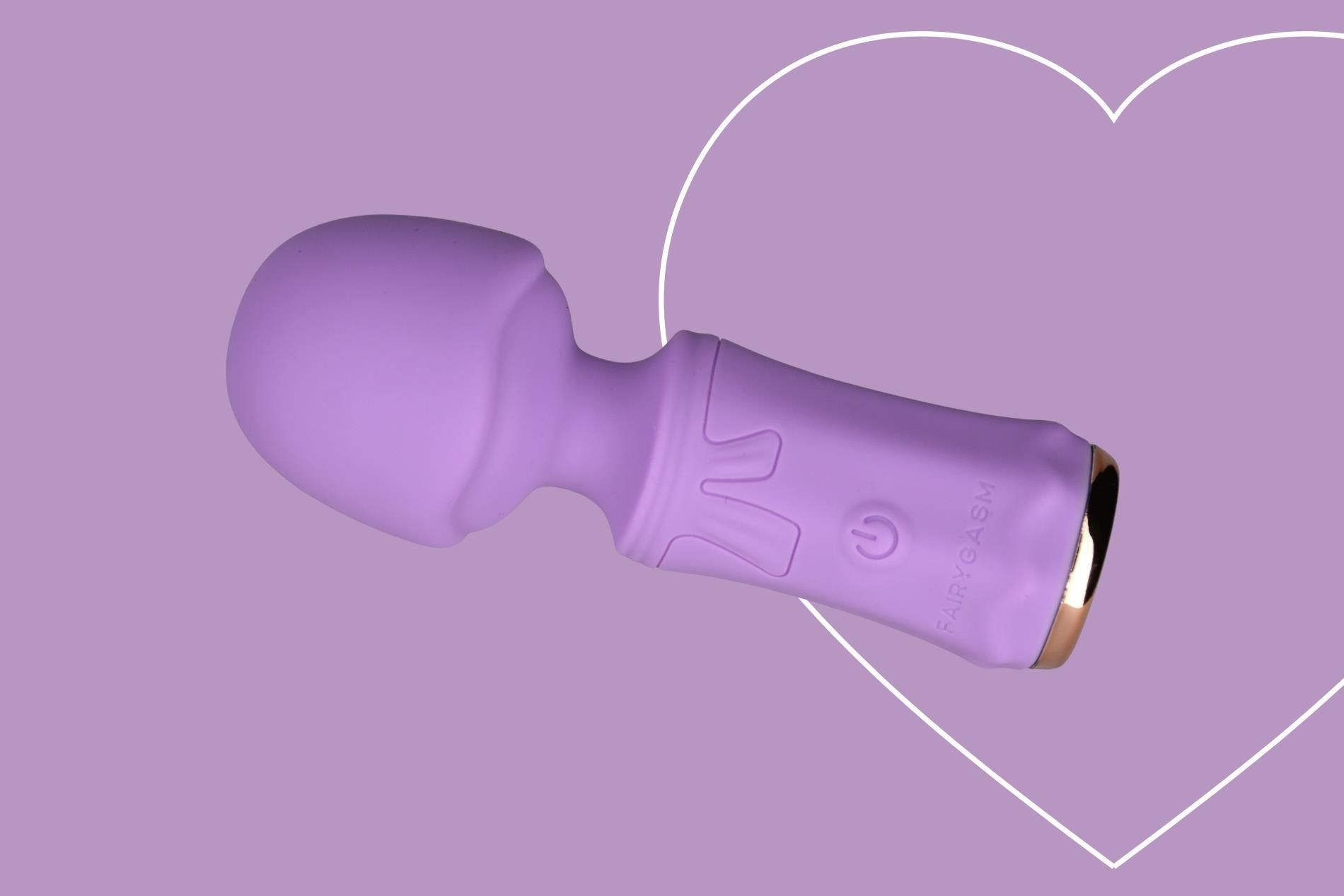 Вибратор FairyGasm SecretFuntasy, 11 см (фиолетовый)