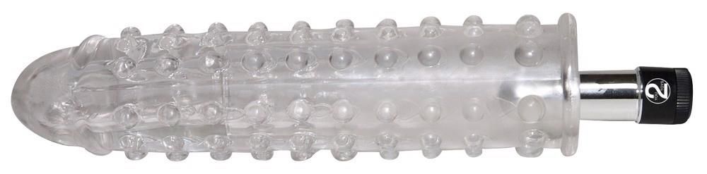 Насадка на пенис Orion Vibro Penis Sleeve, 16х4 см (прозрачный)