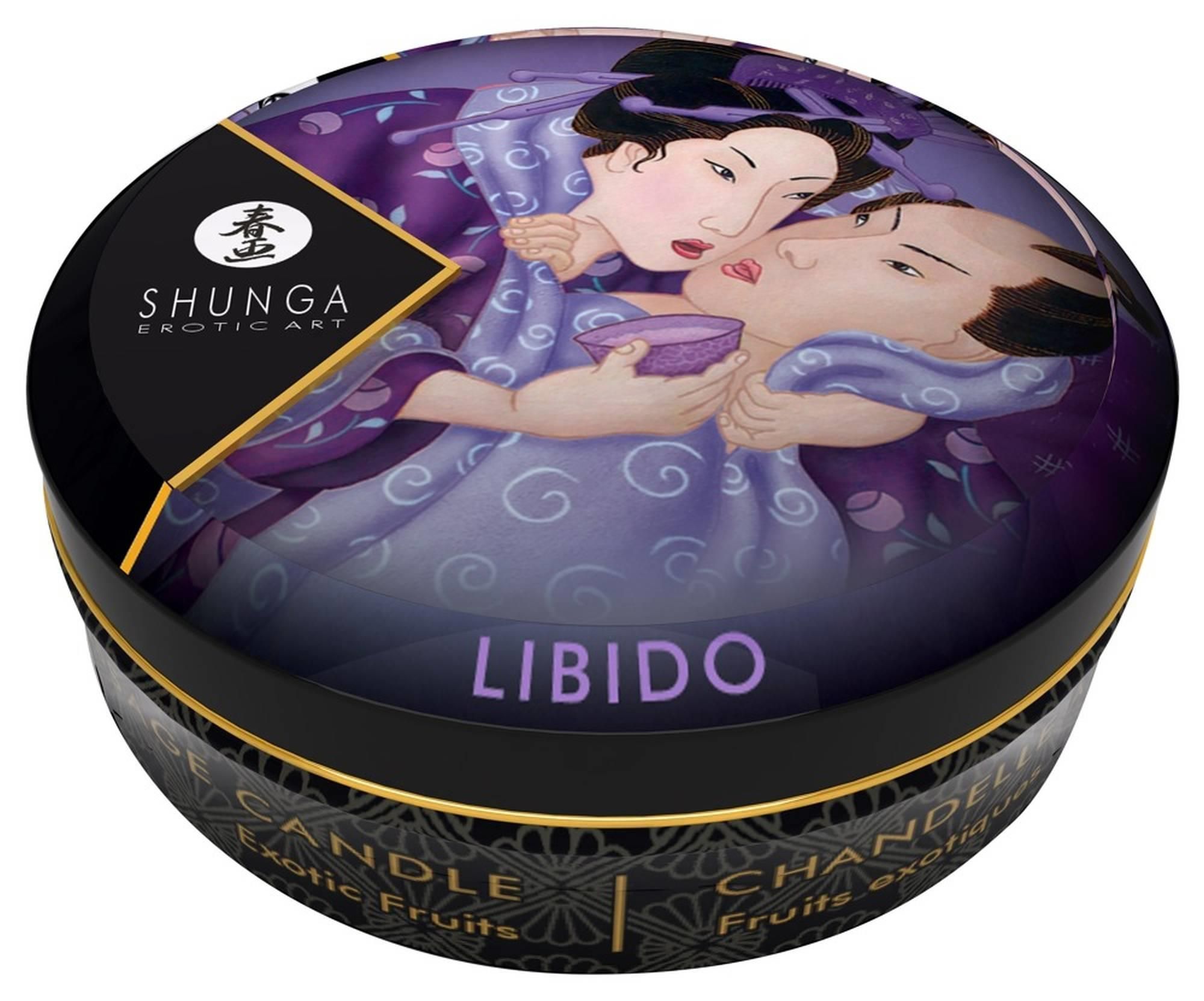 Масажна свічка Shunga Massage Candle Exotic Fruits, 30 мл