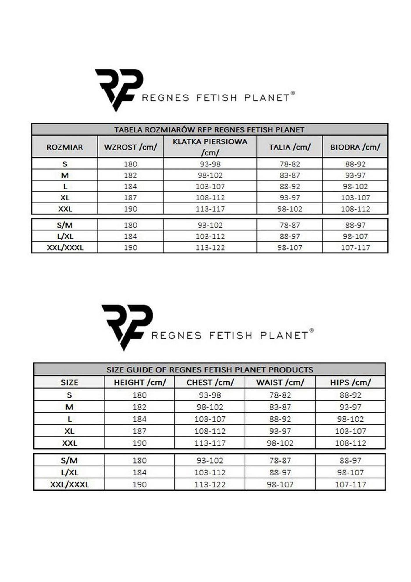 Топ Regnes Fetish Planet CRD006, M (черный)