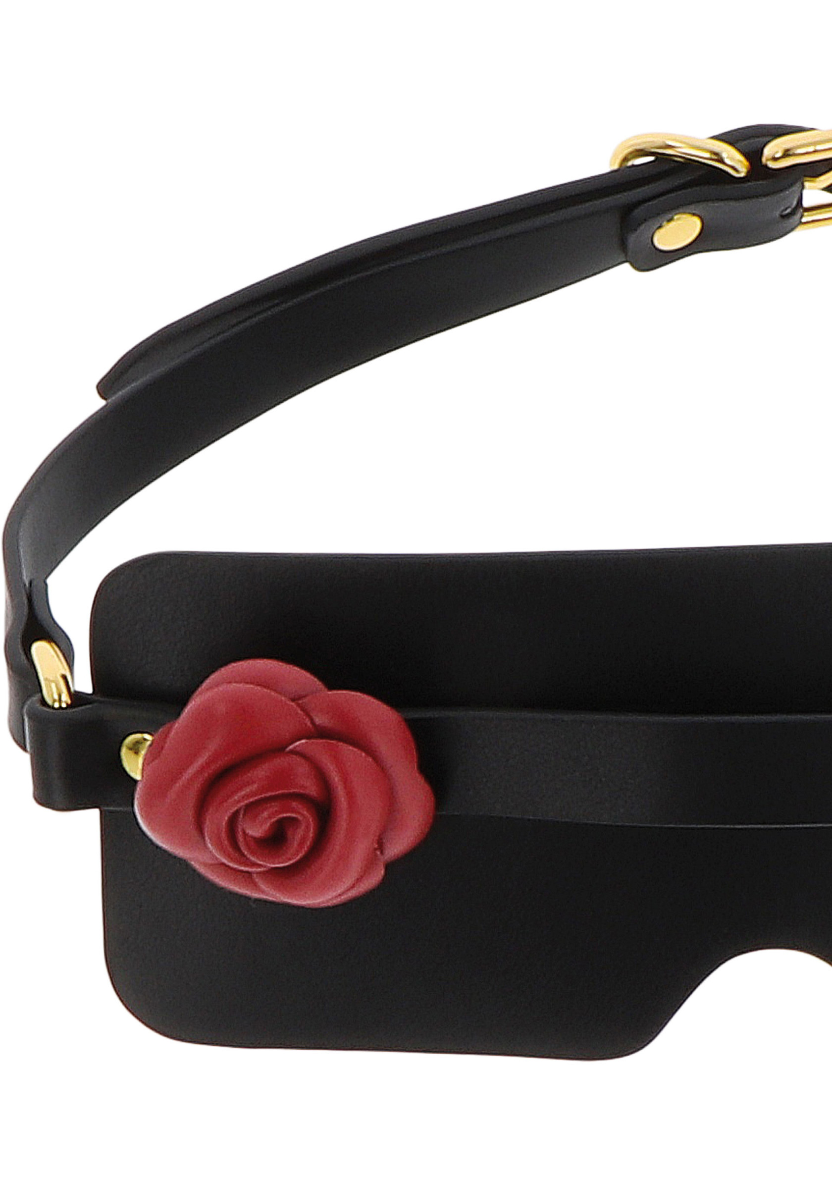 Маска на глаза Taboom Wild Roses Blindfold (черный)