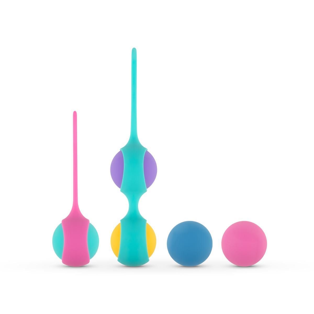Набор вагинальных шариков PMV20 Vita Kegel Ball Set, 7 шт (мульти)