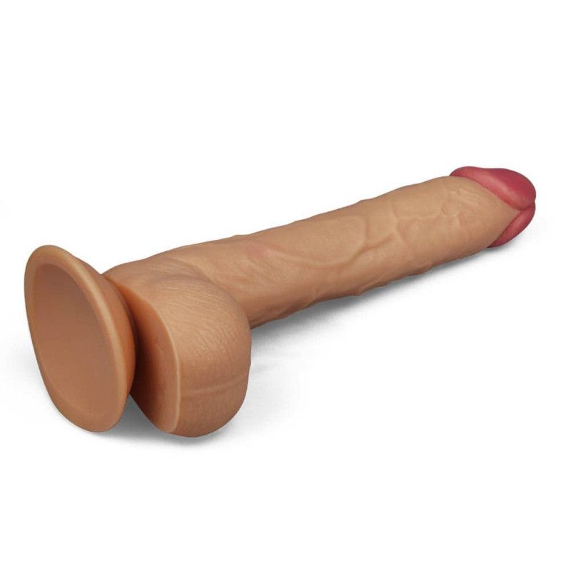Фаллоимитатор Lovetoy Legendary King Sized Realistic Dildo 10", 27.5 см (телесный)