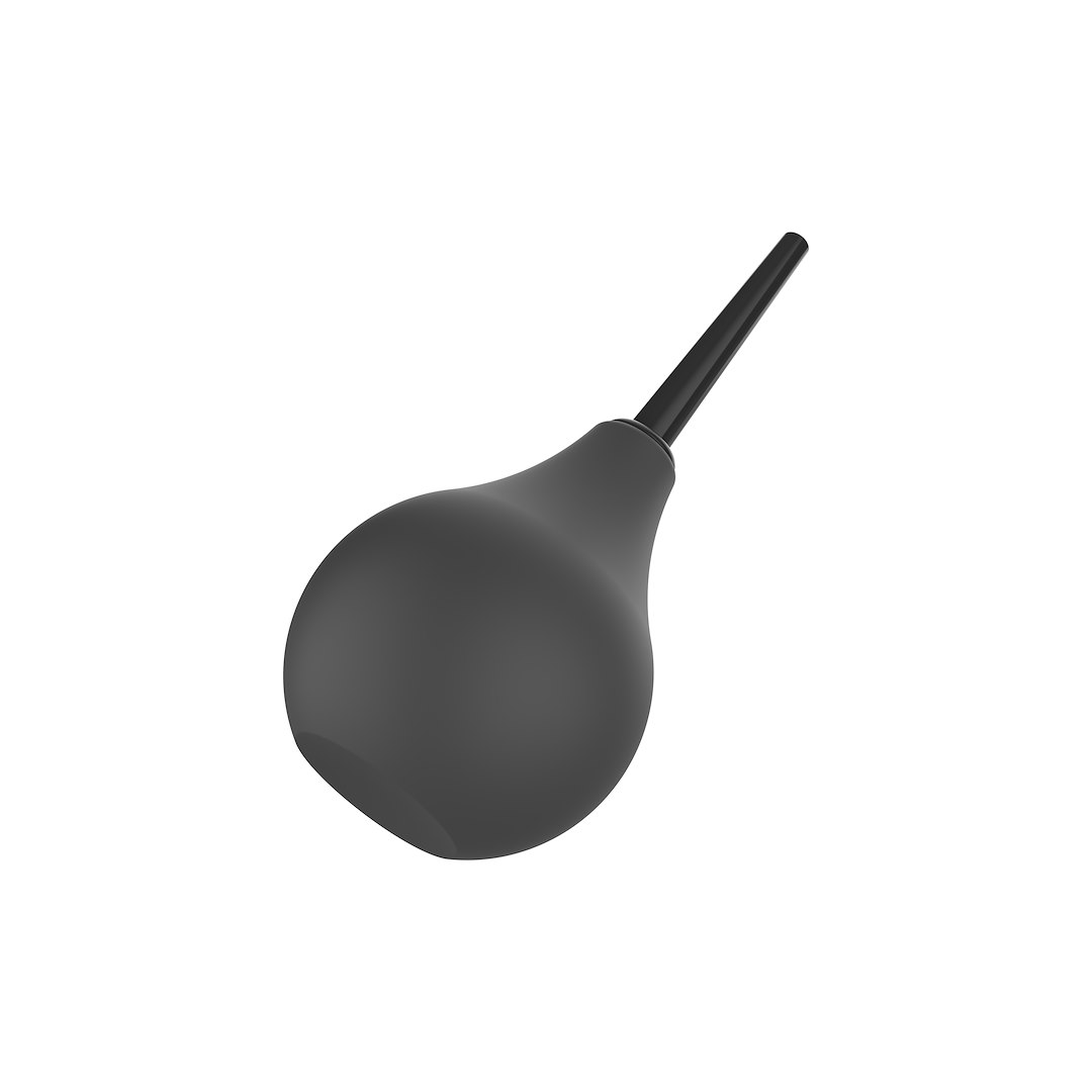 Анальный душ Erospace Wild Play C5, 224 мл (черный)