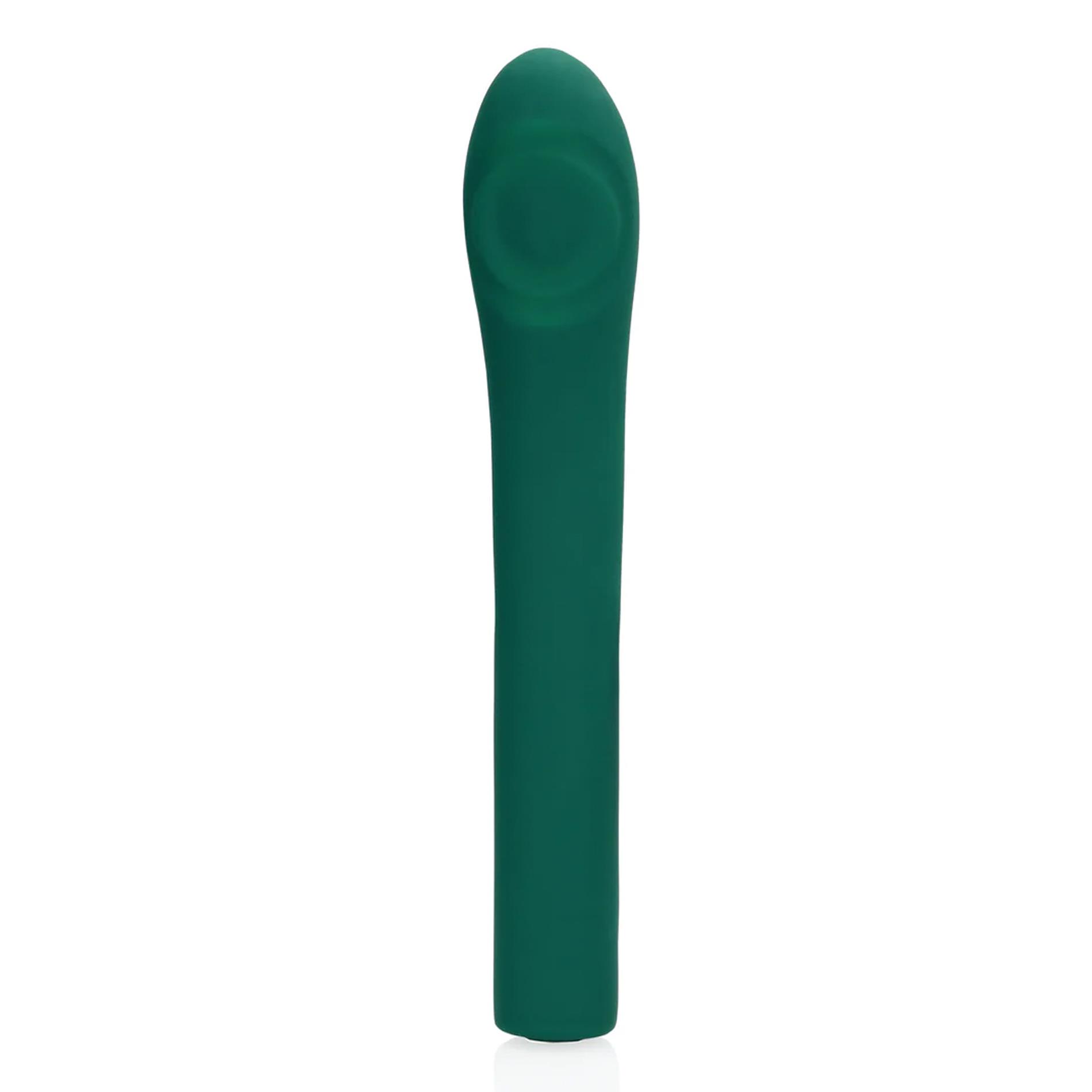 Вибратор Loveline Pulse Wave G-Spot, 22.4 см (зеленый)