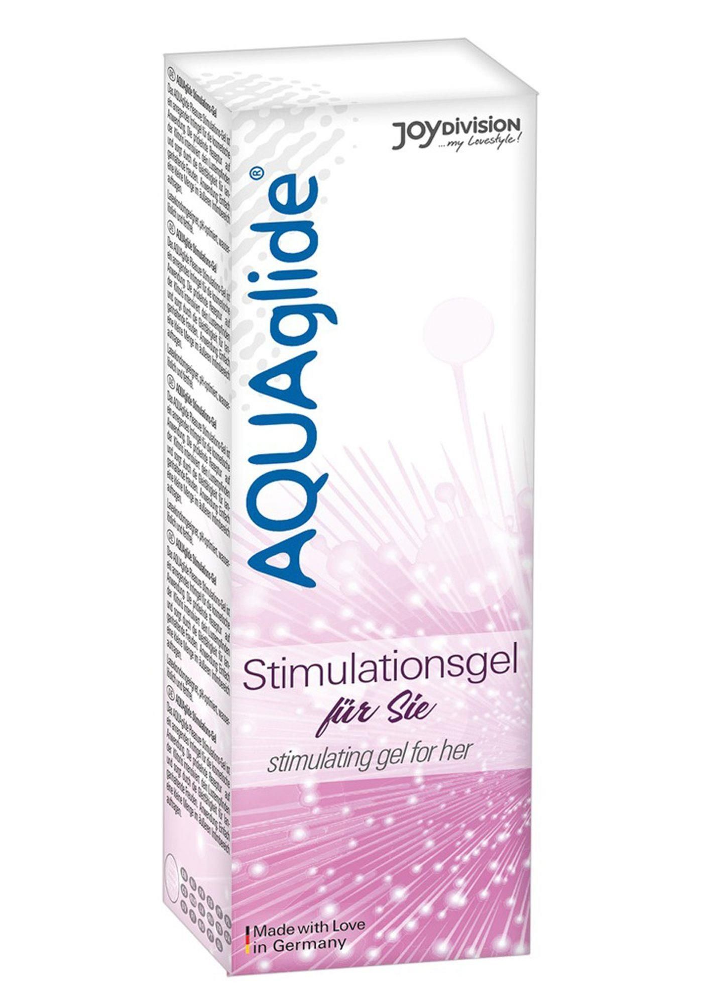 Лубрикант для женщин Joydivision AQUAglide Stimulating Gel, 25 мл