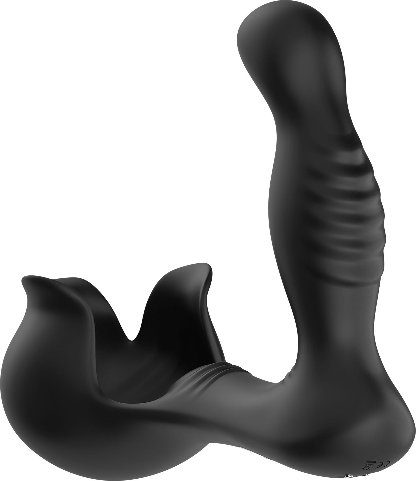 B - Series Joy Surround - Stymulator prostaty B -, Czarny, 15.4 cm