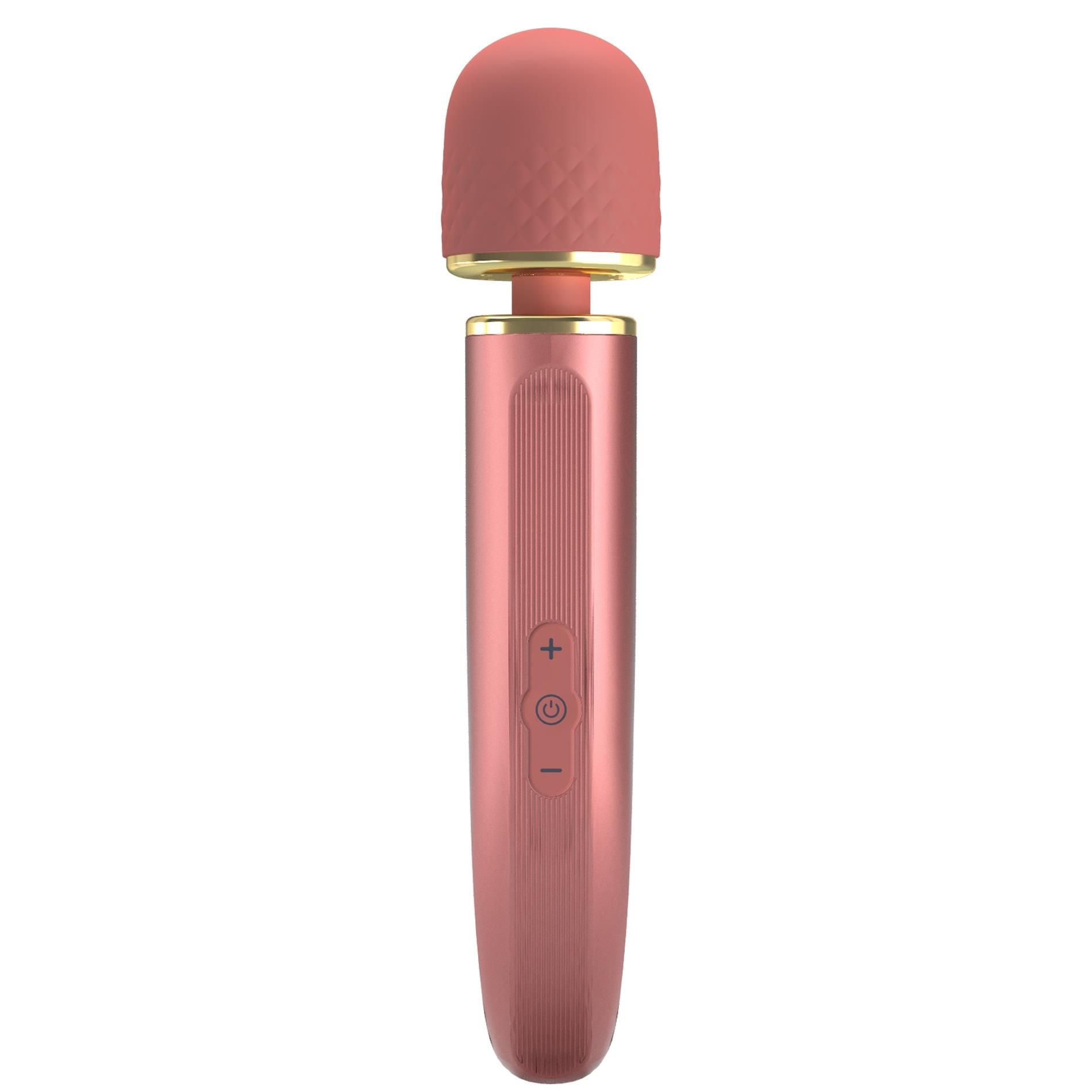 Вібромасажер Pretty Love Interesting Massager, 29 см (персиковий)