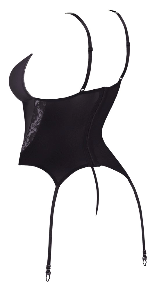 Gorset Cottelli Lingerie Basque, L (czerwony)